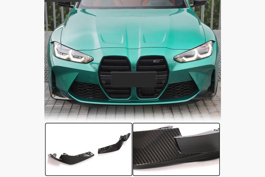BMW 3 Series G20/G21 2018- Frontstoßstangen Flap Aufsätze (für G80, Carbon) Image