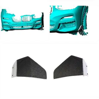 Frontstoßstangen Flaps (für original M-Sport 2018-2021, Carbon) Foto 2
