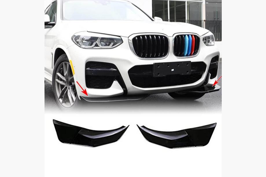 BMW X3 G01 2018- Frontstoßstangen Flaps ABS V2 (für original M-Sport 2018-2021) Image