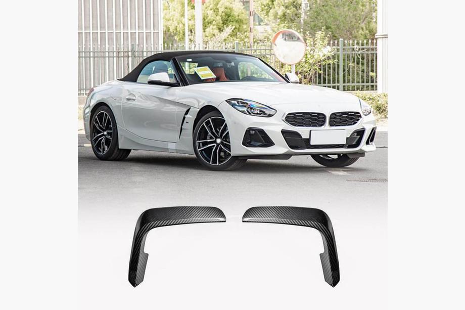 BMW Z4 (G29) 2018- Frontstoßstangen Flap Aufsätze (für M-Sport, Carbon) Foto 1