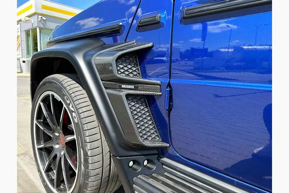 Mercedes G class W463 2018-2024 Carbon Einsätze für BRB Bodykit Image
