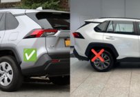 Toyota Rav 4 2019–2025 Premium Schmutzfänger 2022+ (Kurzer Radlauf, 4 Stk) Foto 2