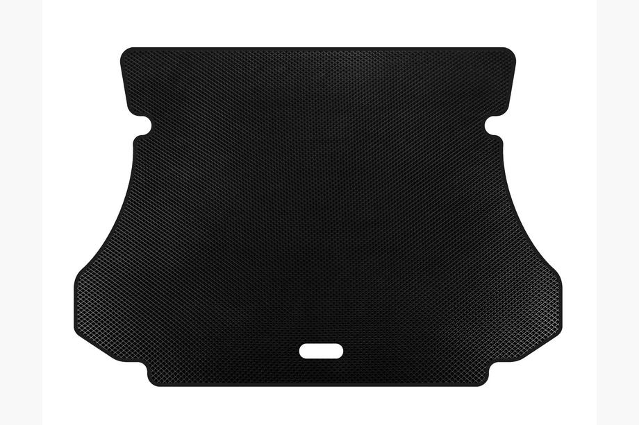 Hyundai Santa Fe 1 2000-2006 Kofferraummatte EVA (Schwarz) Image