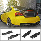 BMW 1 Series E81/E82/E87/E88 2004-2011 Heckstoßstangen Flaps Aufsätze (für E82 1M, Carbon) Foto 1