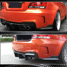 BMW 1 Series E81/E82/E87/E88 2004-2011 Heckstoßstangen Flaps Aufsätze (für E82 1M, Carbon) Foto 3