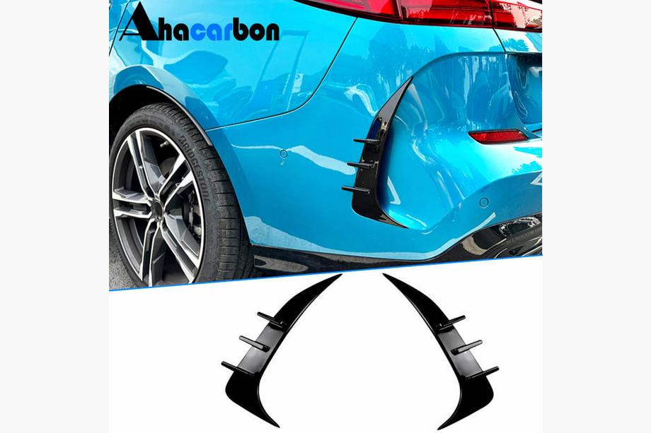 BMW 2 Series Gran Coupe F44 2020-2024 Heckstoßstangenabdeckung Flap ABS Image