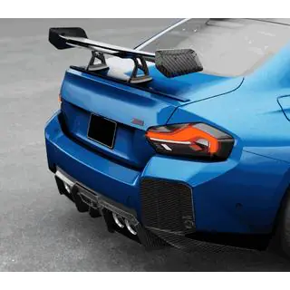 Heckstoßstangen-Splitter V1 (für G87, Carbon) Foto 2