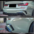 BMW 3 Series G20/G21 2018- Heckstoßstangen Flaps Aufsätze (für M-Sport 2018-2022, Carbon) Foto 6