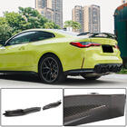 BMW 4 Series G22/23/26 2020- Heckstoßstangenaufsatz Flap Carbon V2 (für G82/G83) Foto 1