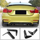 BMW 3 Series F30/F31 2012-2019 Heckstoßstangenaufsatz Flap (für F80, Carbon) Foto 1