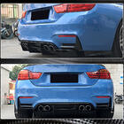 BMW 3 Series F30/F31 2012-2019 Heckstoßstangenaufsatz Flap (für F80, Carbon) Foto 4
