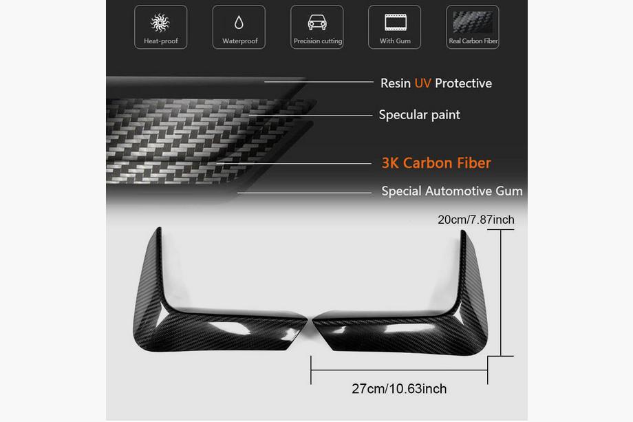 BMW 4 Series F32/F33/F36 2012-2020 Heckstoßstangenaufsatz Flap V2 (für F82/F83) Foto 6