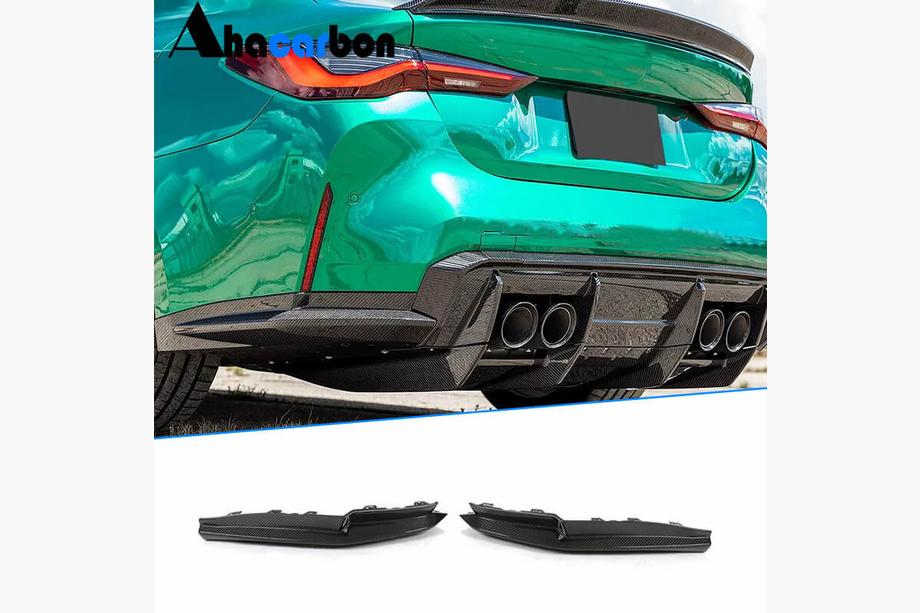 BMW 4 Series G22/23/26 2020- Heckstoßstangenaufsatz Flap V3 (für G82/G83) Image