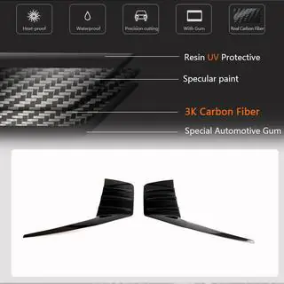 Heckstoßstangen-Splitter V2 (für G87, Carbon) Foto 4
