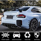 BMW 2 Series G42 2021- Heckstoßstangenaufsatz Flap Carbon V5 (für G87) Foto 2