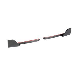 Heckstoßstangen Flaps Aufsätze (für original M-Sport 2018-2021, Carbon) Foto 3