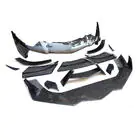 Lamborghini Aventador 2011-2022 Frontstoßstange Lip Carbon Aufsätze Foto 4