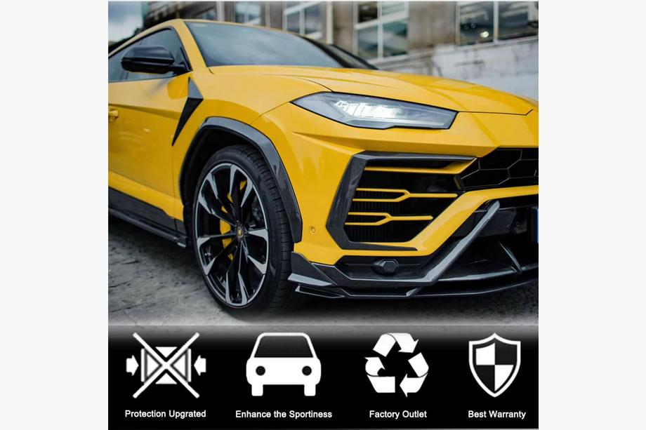Lamborghini Urus 2018- Kotflügelaufsätze V1 (Dry Carbon) Foto 3
