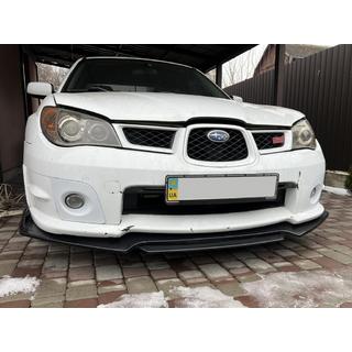 Frontlippe Niken Black (ABS) Subaru Impreza 2000-2007 Foto 1