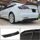 Tesla Model 3 2017- Heckdiffusor V1 (2017-2023, Carbon) Foto 3