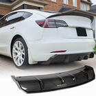 Tesla Model 3 2017- Heckdiffusor Carbon V3 (2016-2022) Foto 1