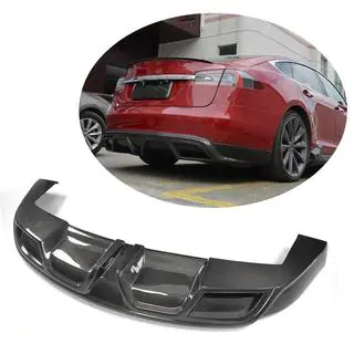 Heckdiffusor V1 (2012-2016, Carbon) Tesla Model S 2012– Foto 1