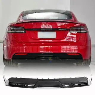 Heckdiffusor Stoßstange (2021+, Carbon) Tesla Model S 2012– Foto 1