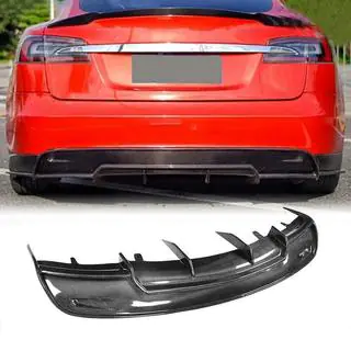 Heckdiffusor V2 (2012-2016, Carbon) Tesla Model S 2012– Foto 1