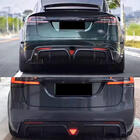 Tesla Model X 2015- Heckdiffusor für Plaid 2021-2025, Carbon Foto 2