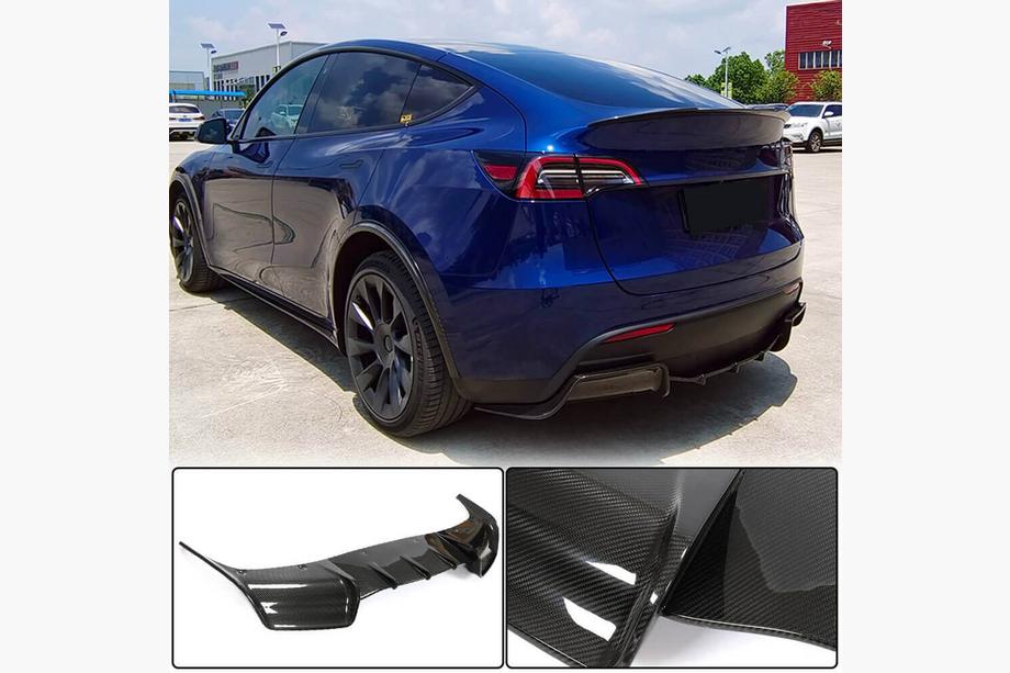 Tesla Model Y 2020- Heckdiffusor Trockencarbon V1 (2019-2021) Image