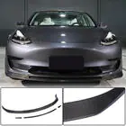 Tesla Model 3 2017- Frontlippe Lip V2 (2017-2023, Carbon) Foto 1