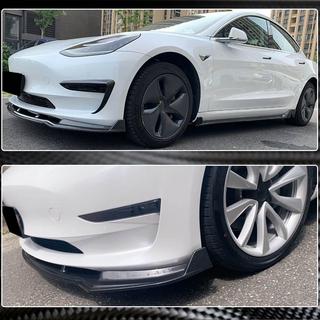 Frontlippe V5 für Stoßfänger (2017-2023, Carbon) Foto 3