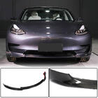 Tesla Model 3 2017- Frontlippe Stoßstange Lip V6 (2017-2023, Carbon) Foto 2