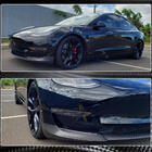Tesla Model 3 2017- Frontlippe Stoßstange Lip V6 (2017-2023, Carbon) Foto 7