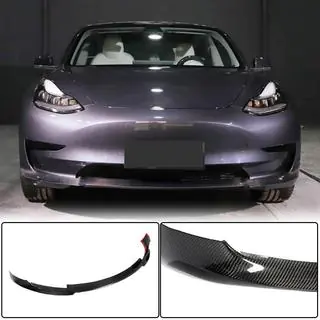 Frontlippe Lip V7 (2017-2023, Carbon) Tesla Model 3 2017- Foto 1