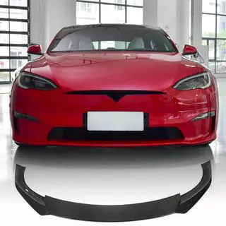 Frontstoßstangenlippe Lip V1 (2021+, Carbon) Tesla Model S 2012– Foto 1