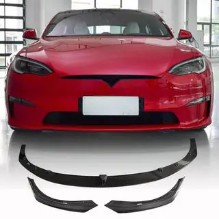 Frontlippe Lip V2 (2021+, Carbon) Tesla Model S 2012– Foto 1