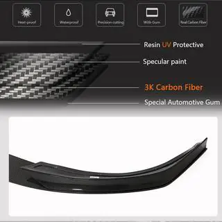 Frontlippe Lip V2 (2021+, Carbon) Tesla Model S 2012– Foto 3