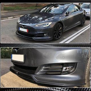 Frontstoßstangen Lippe Aufsatz (2016-2021, Carbon) Foto 4