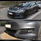 Tesla Model S 2012– Frontstoßstange Lippe Carbon V2 (2016-2020) Foto 4