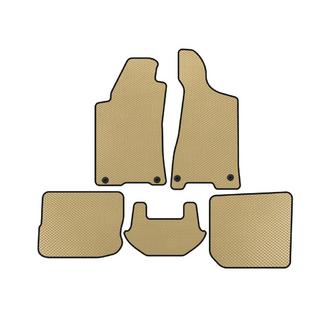 EVA-Fußmatten (1991-1996, Sedan, Beige) Audi 80/90 1987-1996