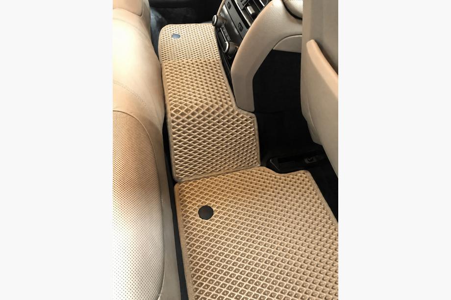 BMW 7 Series F01/F02 2008-2015 EVA Fußmatten (für F01, Beige) Foto 3