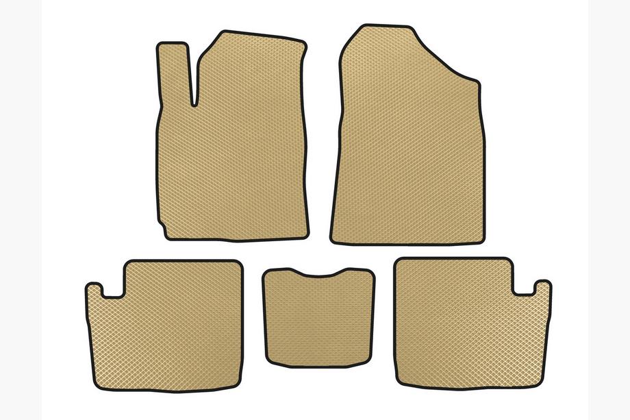 Chery Tiggo 1 2005-2016 EVA Fußmatten (2005-2009, Beige) Image