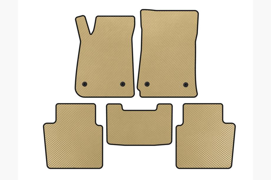 Chevrolet Impala 2013-2020 EVA Fußmatten (SD, Beige) Image