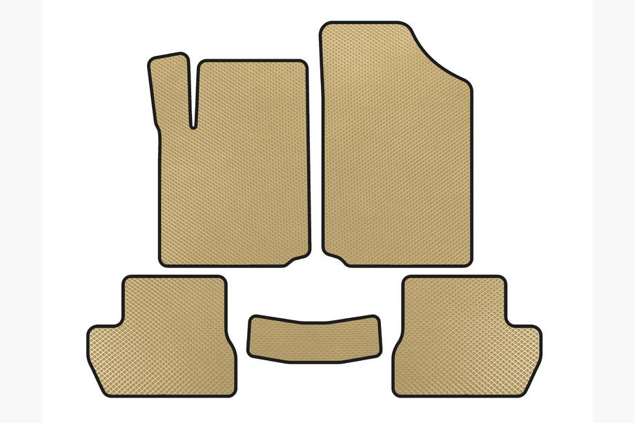 Citroen C-2 2003-2009 EVA Fußmatten (Beige) Image