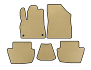 Citroen DS-5 2011-2015 EVA Fußmatten (HB, Hybrid/Automatik, Beige) Foto 1