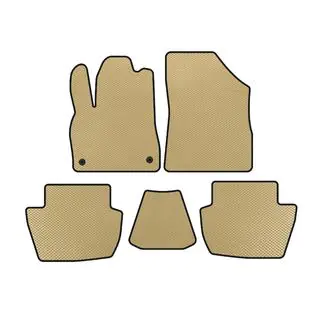 EVA Fußmatten (HB, Hybrid/Automatik, Beige)