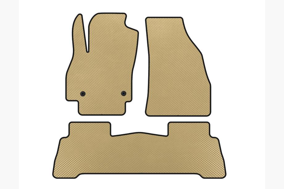 Fiat Fiorino/Qubo 2008-2024 EVA Fußmatten (Für Fiorino, Beige) Image