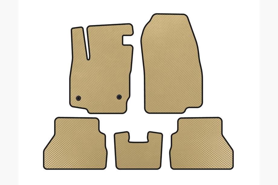 Ford B-Max 2012-2017 EVA Fußmatten (Beige) Image