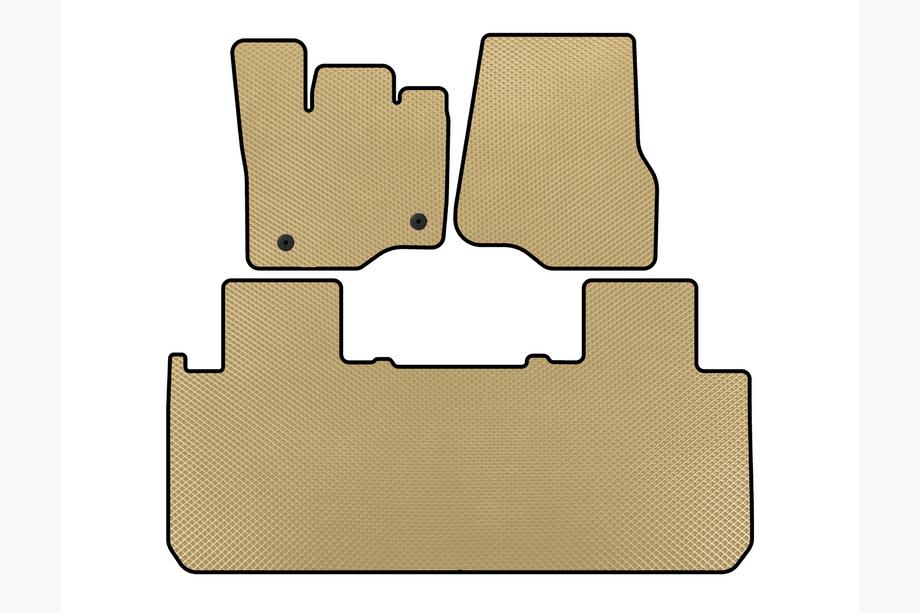 Ford F-150 2014-2021 EVA Fußmatten (Beige) Image